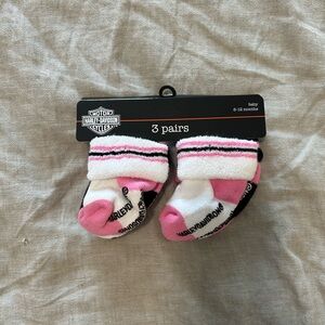 Harley-Davidson baby socks